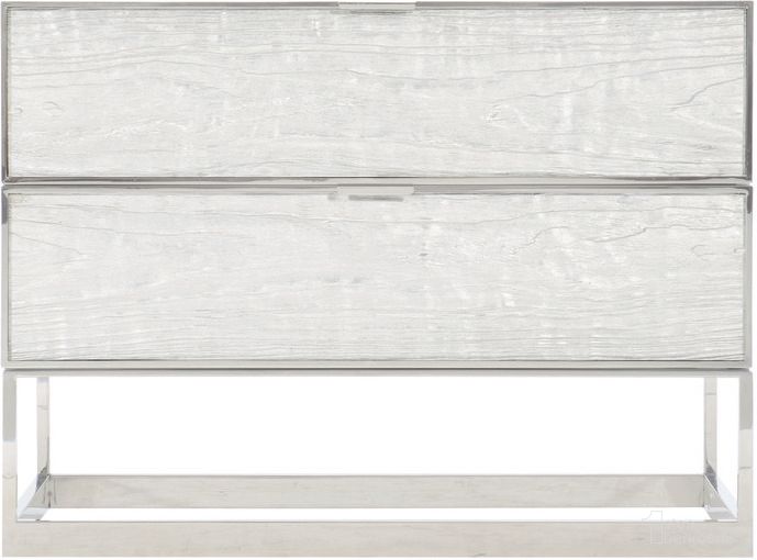 The appearance of Parkhurst Nightstand designed by Bernhardt in the transitional interior design. This white piece of furniture  was selected by 1StopBedrooms from Parkhurst Collection to add a touch of cosiness and style into your home. Sku: 382229. Material: Acrylic.