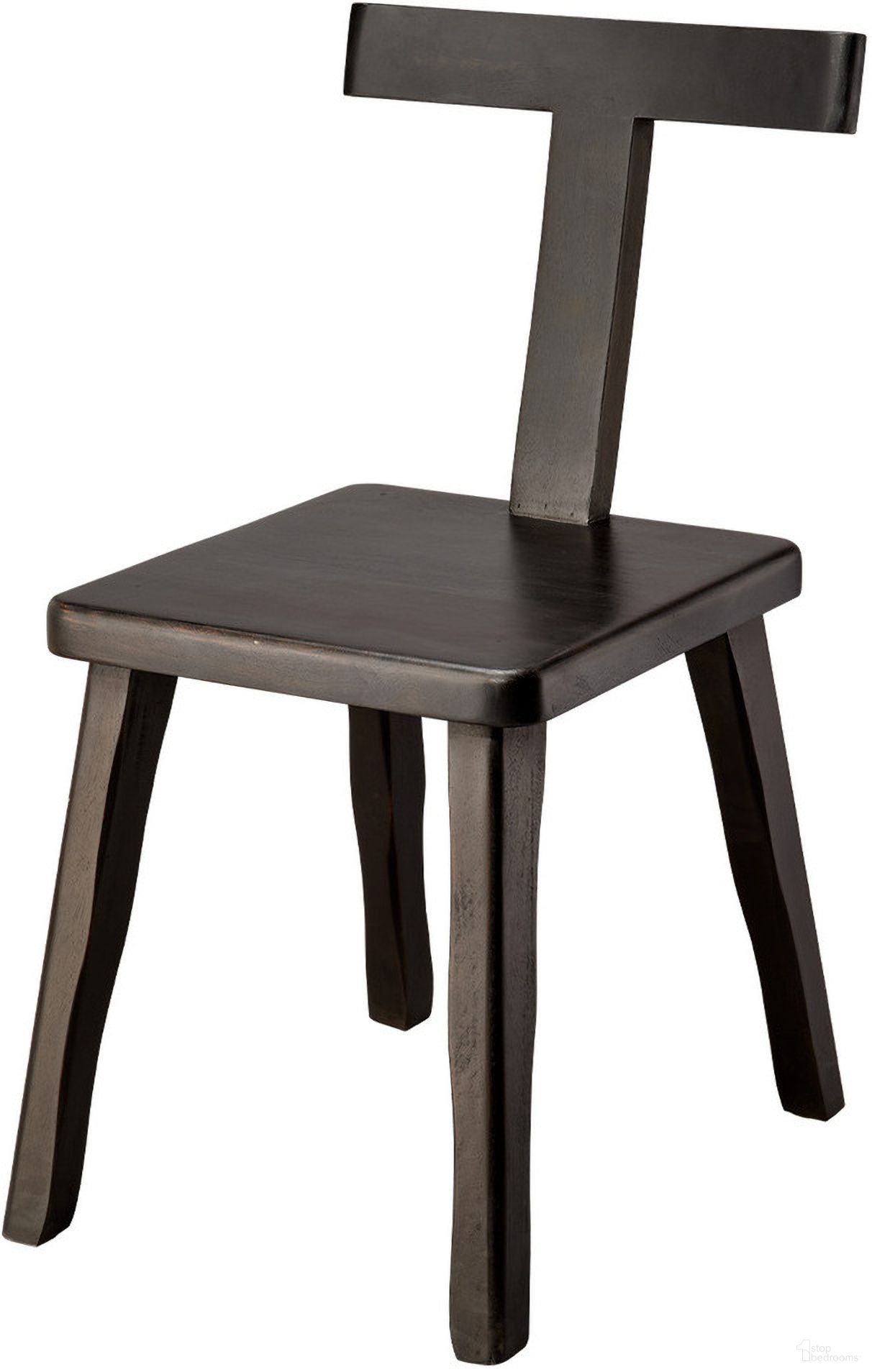 The appearance of Parlor Mango Wood Chair In Black designed by Jamie Young Company in the modern / contemporary interior design. This black piece of furniture  was selected by 1StopBedrooms from Parlor Collection to add a touch of cosiness and style into your home. Sku: 20PARL-CHBK. Material: Wood. Chair Type: Side Chair.