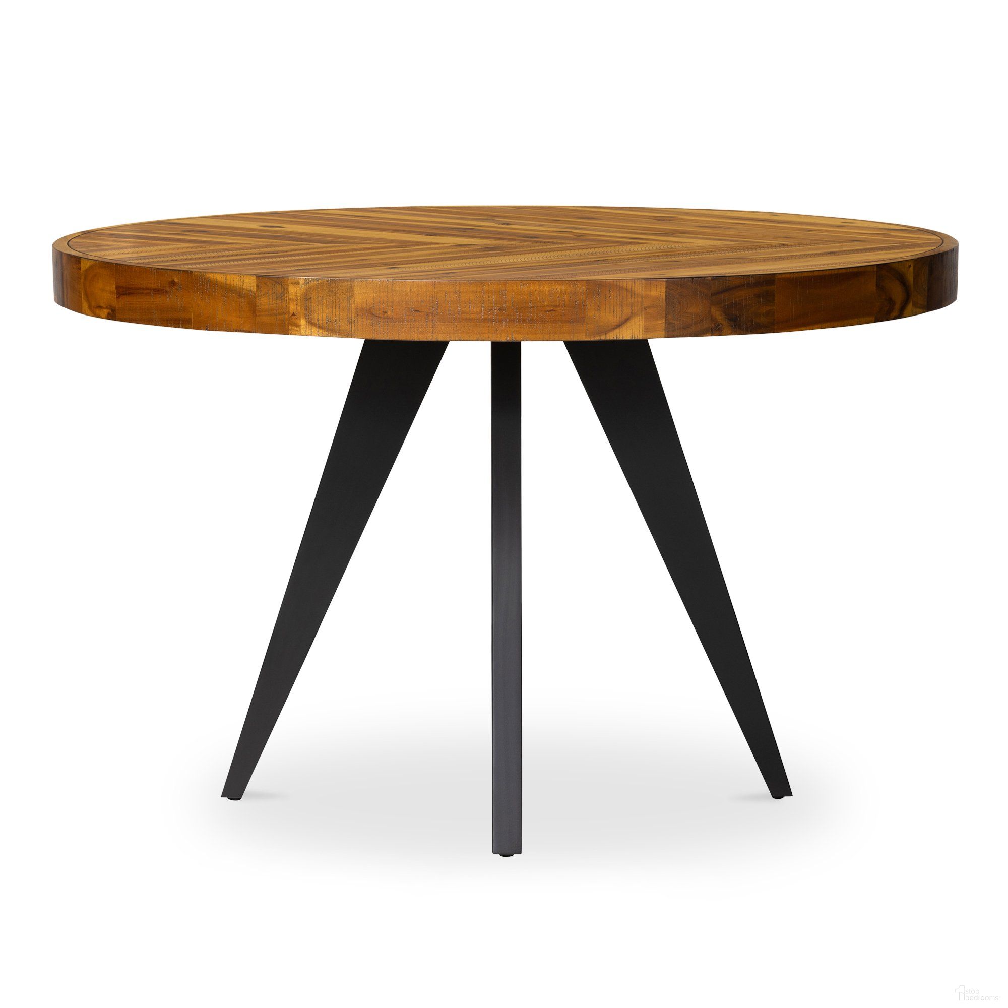 Parq Cappuccino Round Dining Table
