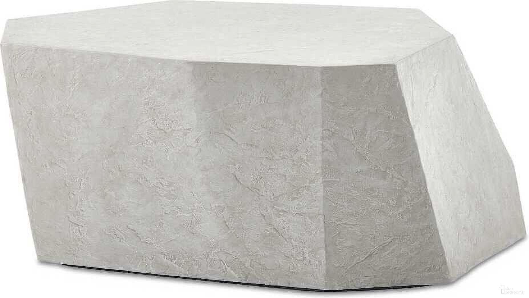 The appearance of Parra Limestone Outdoor Coffee Table In White designed by Uttermost in the modern / contemporary interior design. This white piece of furniture  was selected by 1StopBedrooms from Parra Collection to add a touch of cosiness and style into your home. Sku: 50143. Material: Glass Fiber Reinforced Concrete.