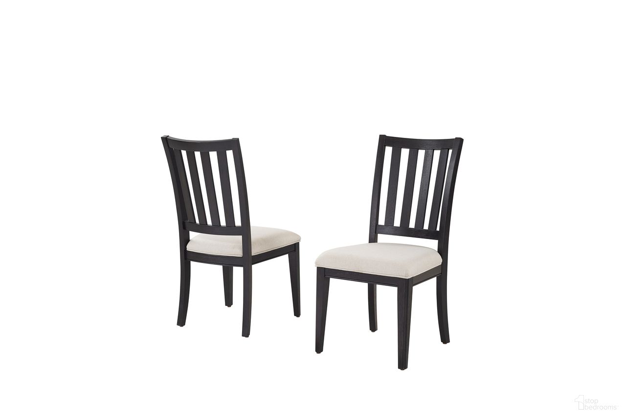 The appearance of Parson Creek Dining Side Chair Set of 2 in Cinder designed by FD Home in the country / farmhouse interior design. This cinder piece of furniture was selected by 1StopBedrooms from Parson Creek II Collection to add a touch of cosiness and style into your home. Sku: 4418-01. Material: Poplar Solid. Chair Type: Side Chair.