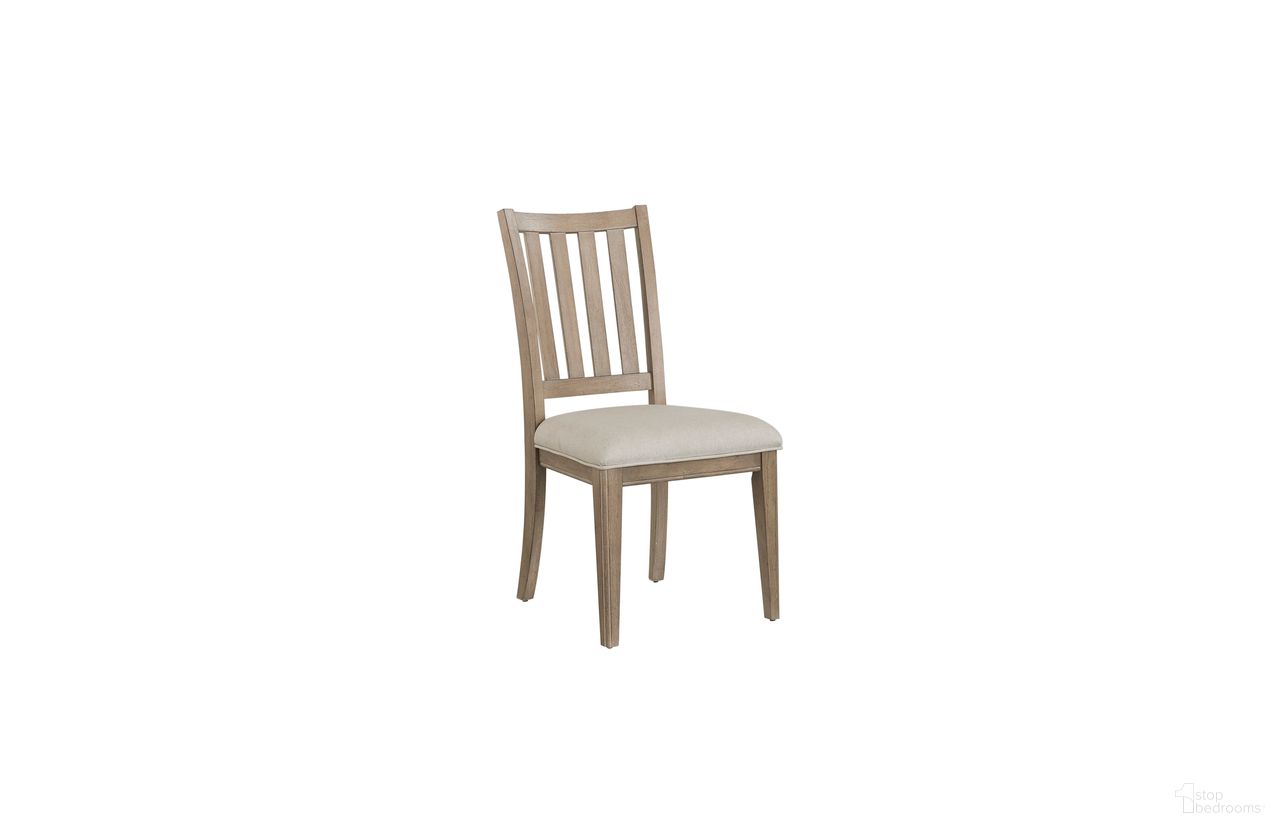 The appearance of Parson Creek Dining Side Chair Set of 2 in Milk-Paint Oak designed by FD Home in the country / farmhouse interior design. This milk paint oak piece of furniture  was selected by 1StopBedrooms from Parson Creek Collection to add a touch of cosiness and style into your home. Sku: 4318-01. Material: Poplar Solid. Chair Type: Side Chair.