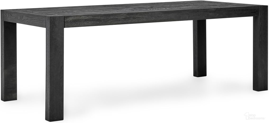 Parsons 84 Inch Dining Table In Black