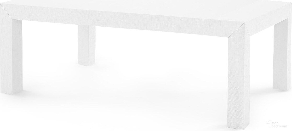 The appearance of Parsons Coffee Table In Chiffon White designed by Villa & House in the transitional interior design. This white piece of furniture  was selected by 1StopBedrooms from Parsons Collection to add a touch of cosiness and style into your home. Sku: PSN-300-59.