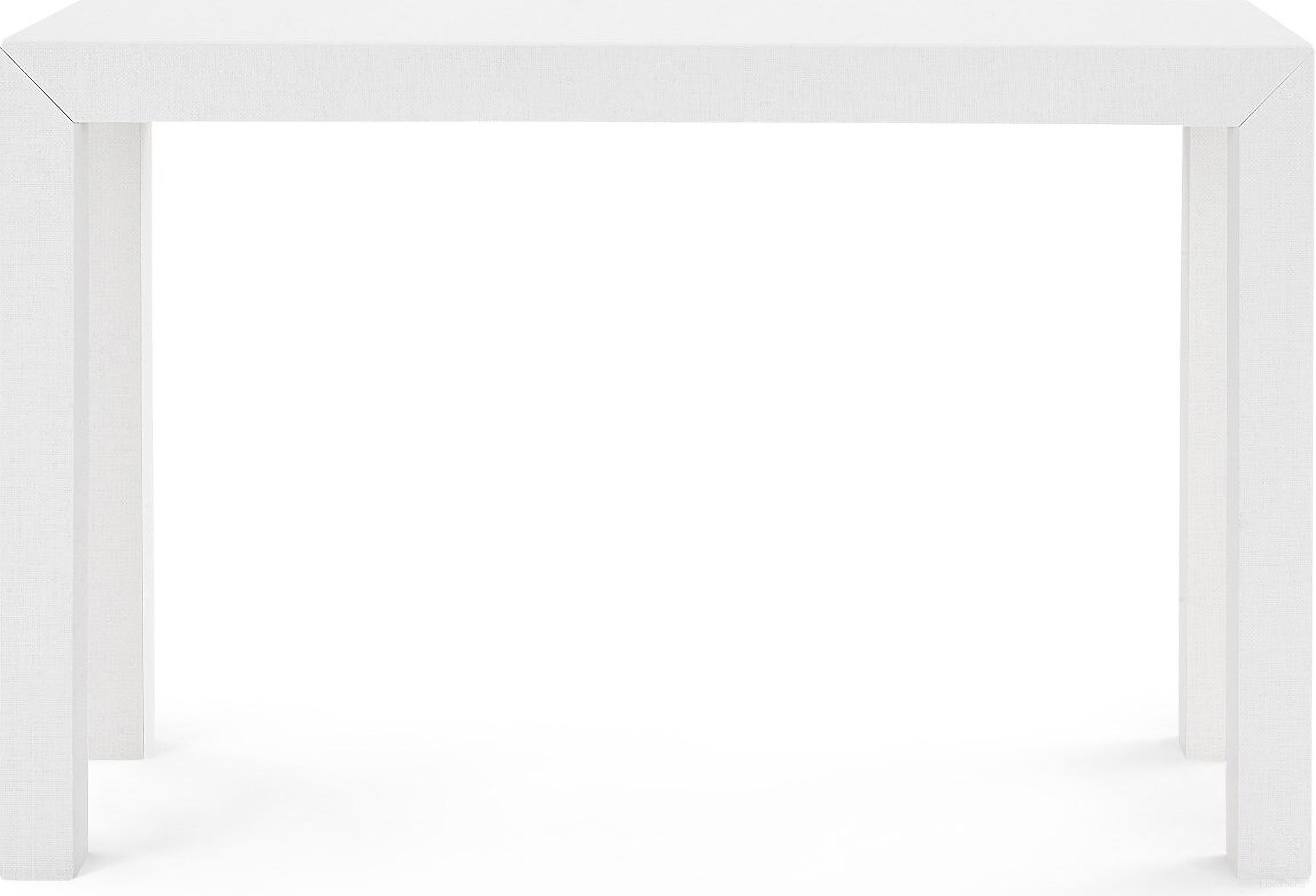 Parsons Console Table In Chiffon White