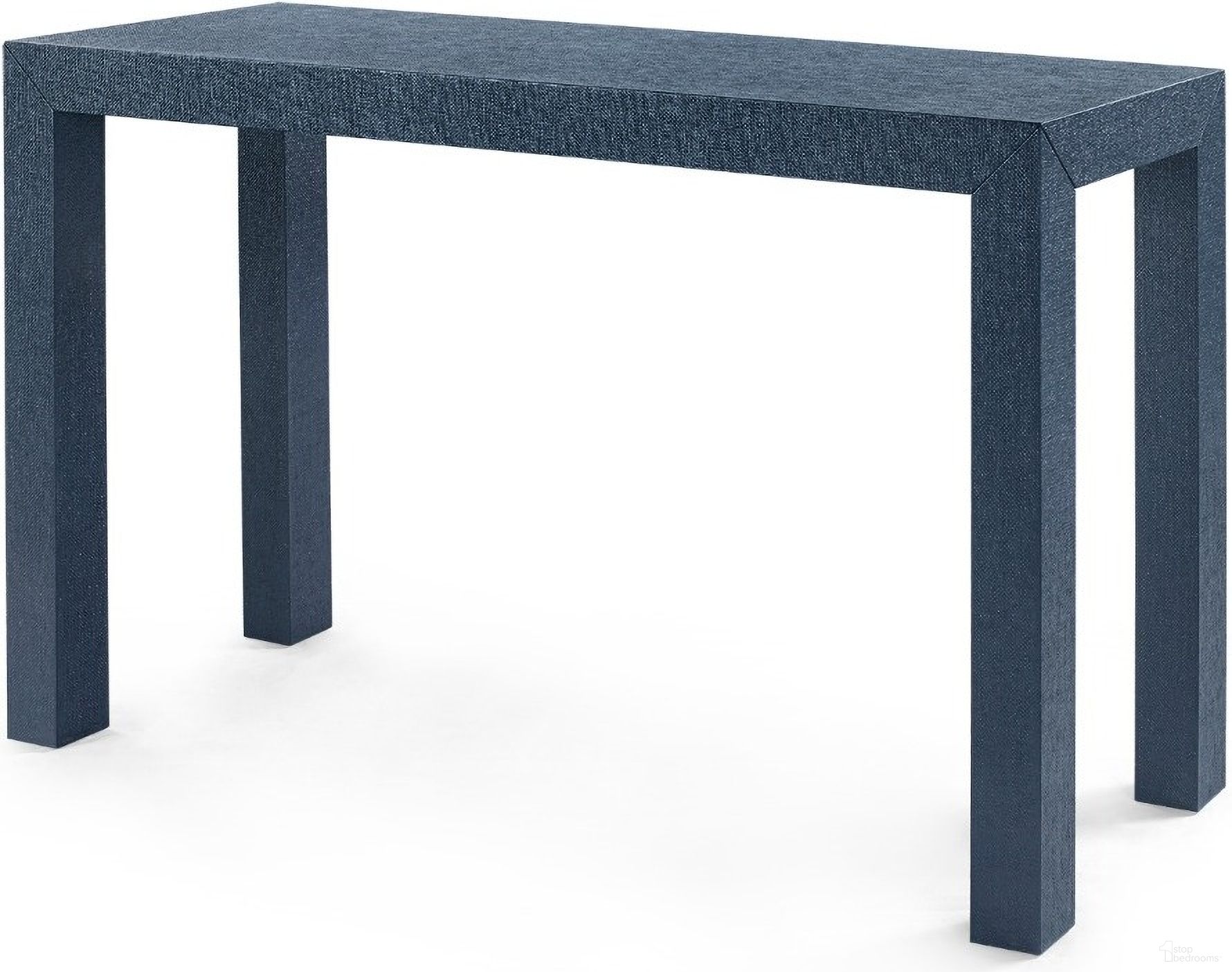 The appearance of Parsons Console Table In Deep Navy designed by Villa & House in the transitional interior design. This navy piece of furniture  was selected by 1StopBedrooms from Parsons Collection to add a touch of cosiness and style into your home. Sku: PSN-400-58.