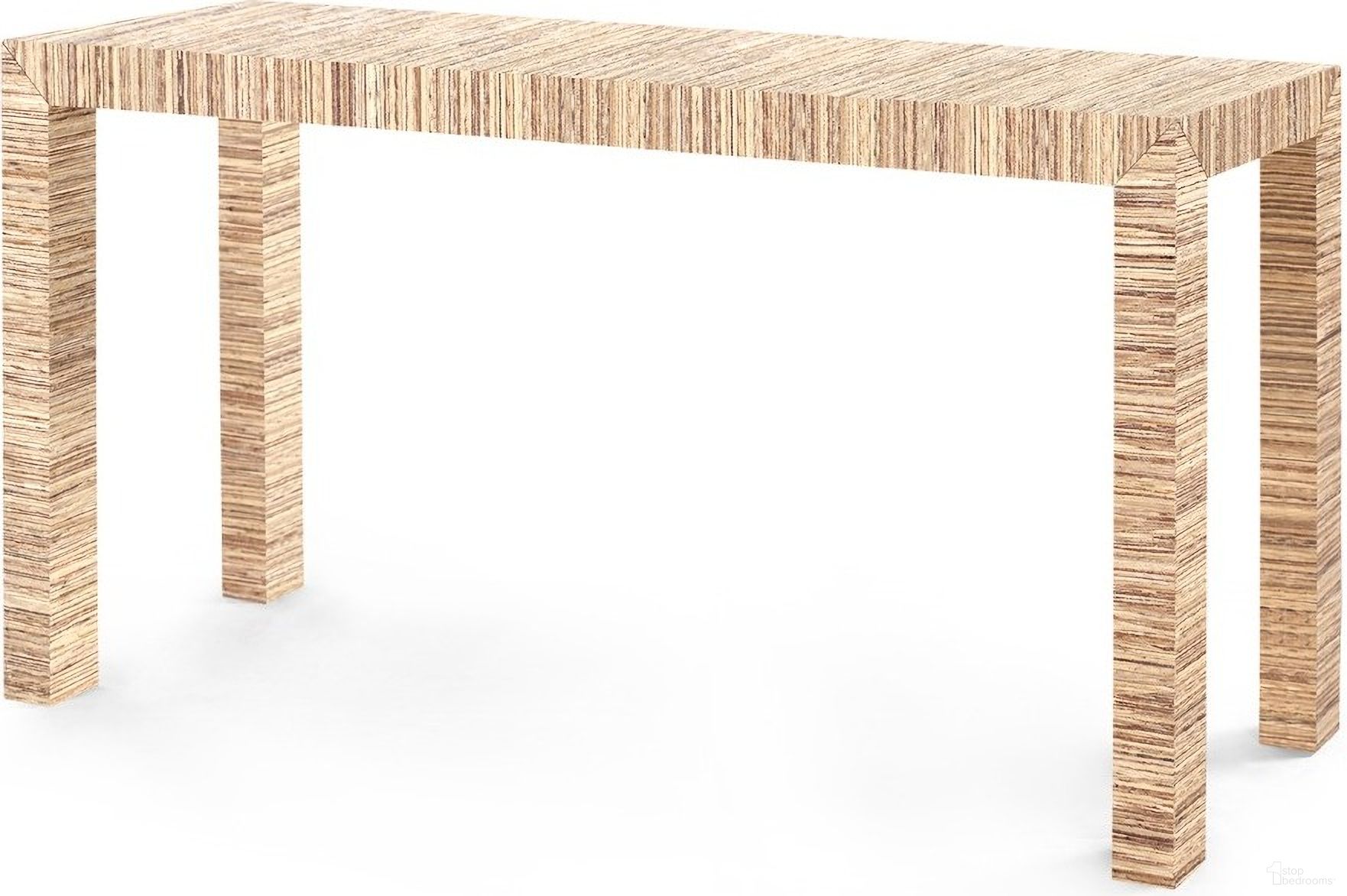 The appearance of Parsons Large Console In Papyrus designed by Villa & House in the transitional interior design. This natural piece of furniture  was selected by 1StopBedrooms from Parsons Collection to add a touch of cosiness and style into your home. Sku: PSN-410-614. Material: Raffia.