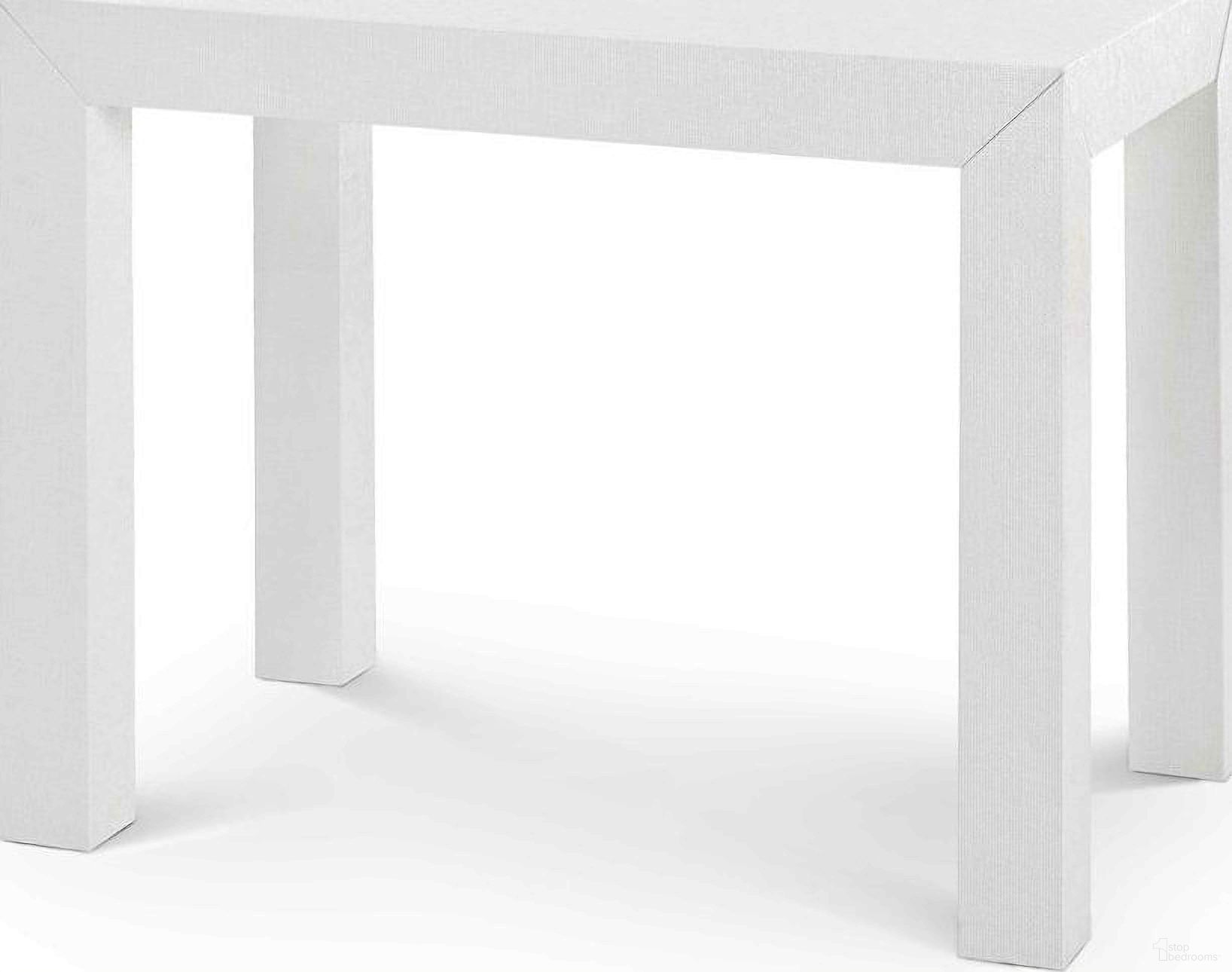 The appearance of Parsons Side Table In Chiffon White designed by Villa & House in the transitional interior design. This white piece of furniture  was selected by 1StopBedrooms from Parsons Collection to add a touch of cosiness and style into your home. Sku: PSN-100-59.