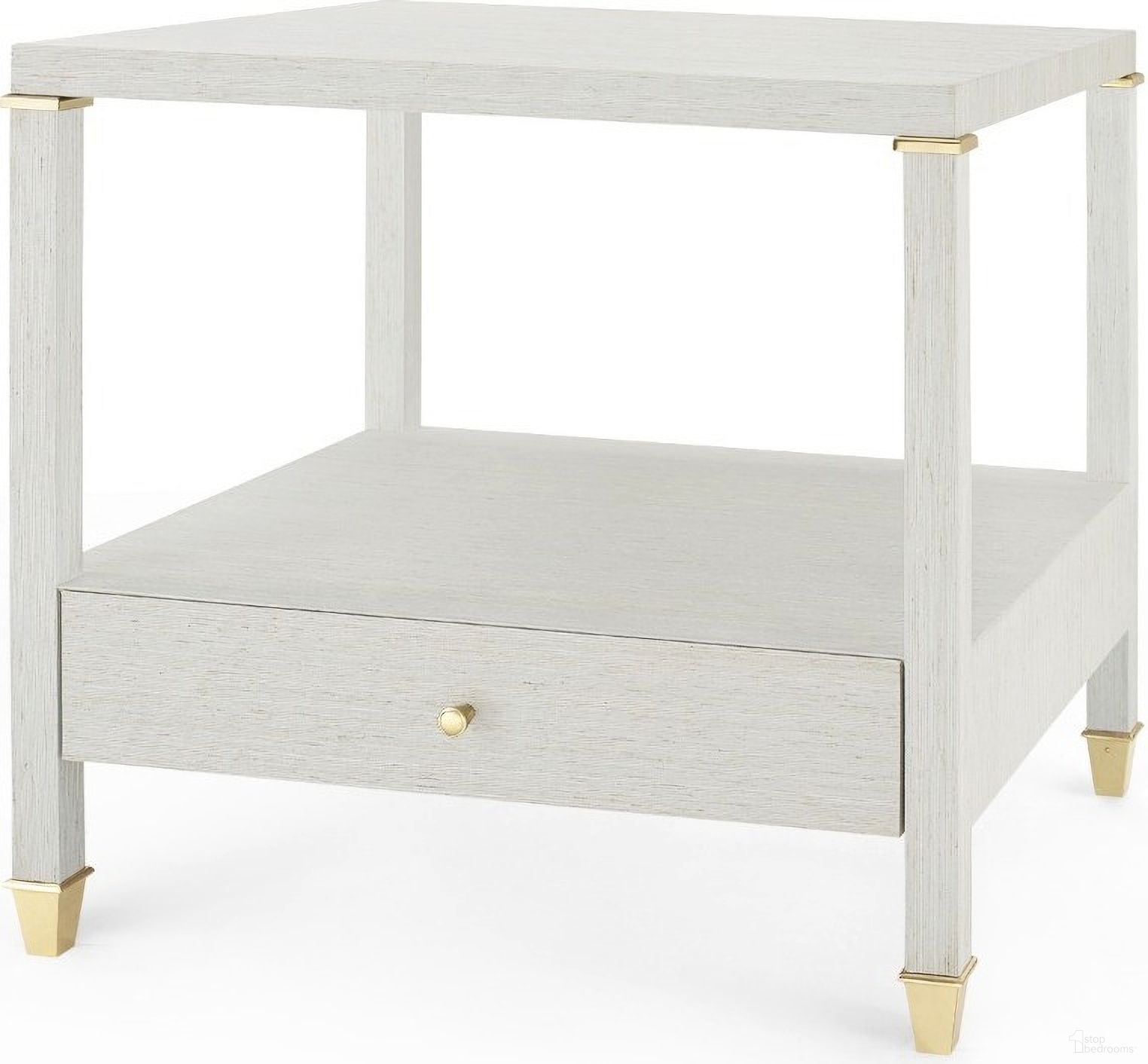 The appearance of Pascal 1-Drawer Side Table In Silver Shimmer designed by Villa & House in the transitional interior design. This silver piece of furniture  was selected by 1StopBedrooms from Pascal Collection to add a touch of cosiness and style into your home. Sku: PSC-110-6204.
