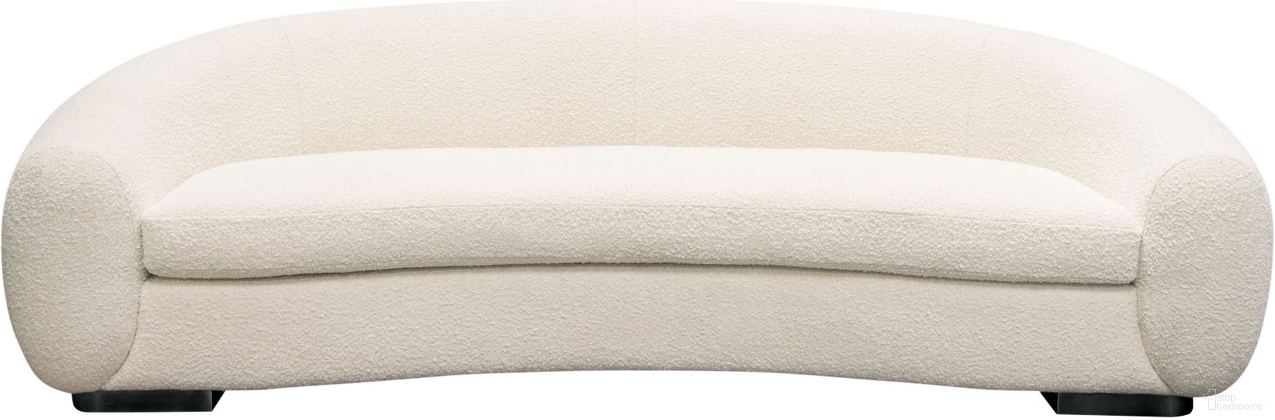 The appearance of Pascal Sofa in Bone Boucle Textured Fabric with Contoured Arms and Back designed by Diamond Sofa in the modern / contemporary interior design. This bone piece of furniture was selected by 1StopBedrooms from Pascal Collection to add a touch of cosiness and style into your home. Sku: PASCALSOBO. Material: Fabric.