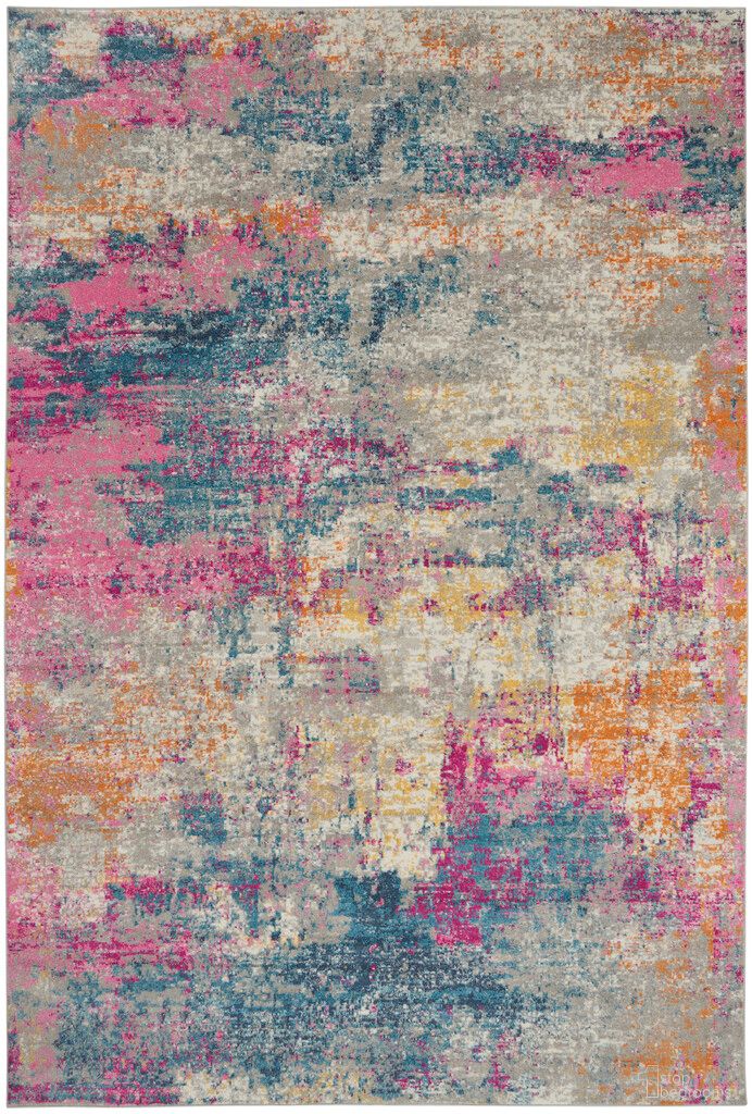 The appearance of Passion 10' x 14' Indoor Rug In Ivory Multi designed by Nourison in the modern / contemporary interior design. This ivory and multicolor piece of furniture was selected by 1StopBedrooms from Passion Collection to add a touch of cosiness and style into your home. Sku: 99446815323. Material: Polypropylene.