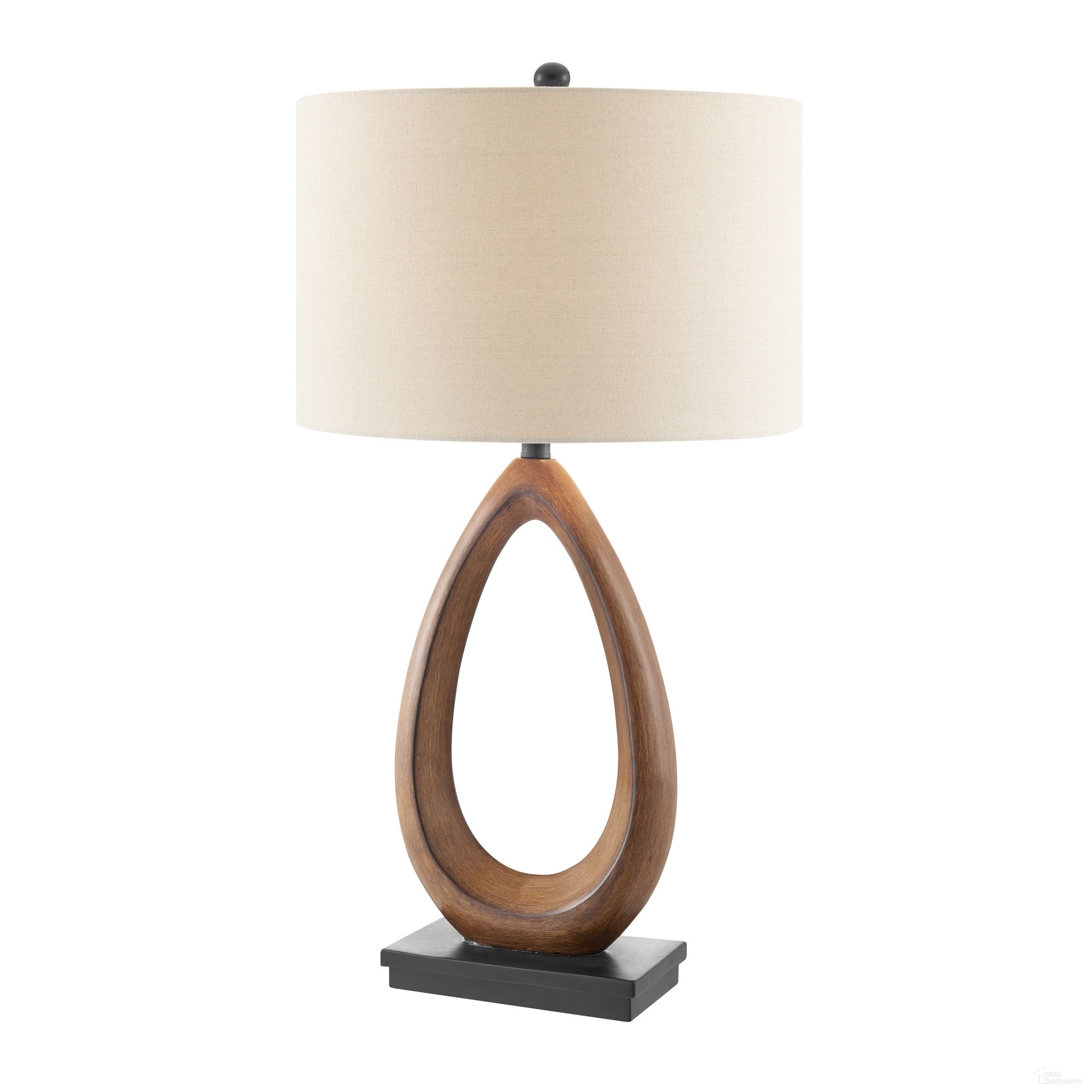 Patel Table Lamp In Wood