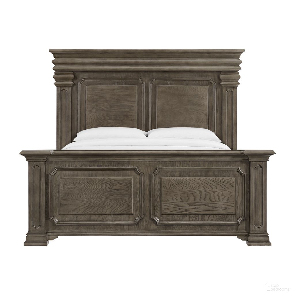 Paterson King Bed In Grey