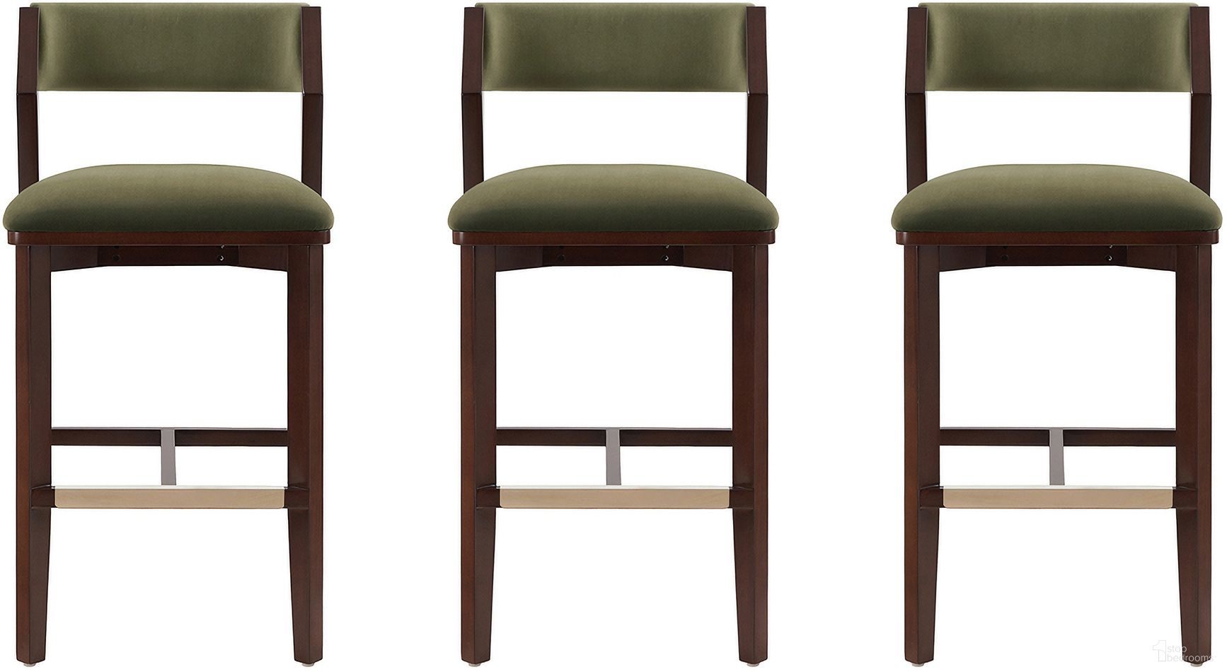The appearance of Patricia Barstool Set of 3 In Turtle Green designed by Manhattan Comfort in the modern / contemporary interior design. This turtle green piece of furniture was selected by 1StopBedrooms from Patricia Collection to add a touch of cosiness and style into your home. Sku: BS026-GR;BS026-GR;BS026-GR. Material: Beech.