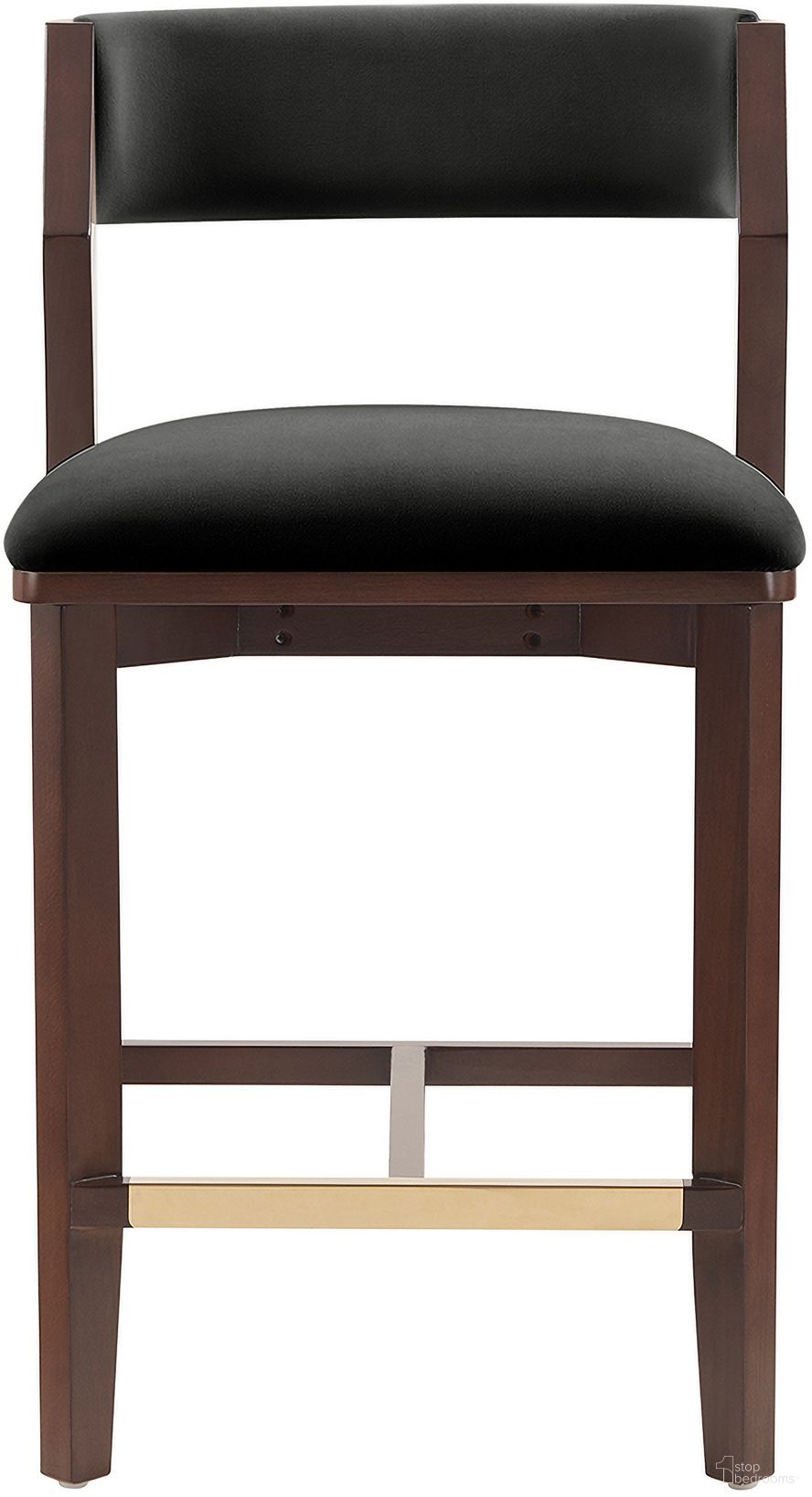 The appearance of Patricia Counter Stool In Black designed by Manhattan Comfort in the modern / contemporary interior design. This black piece of furniture was selected by 1StopBedrooms from Patricia Collection to add a touch of cosiness and style into your home. Sku: CS023-BK. Material: Beech.