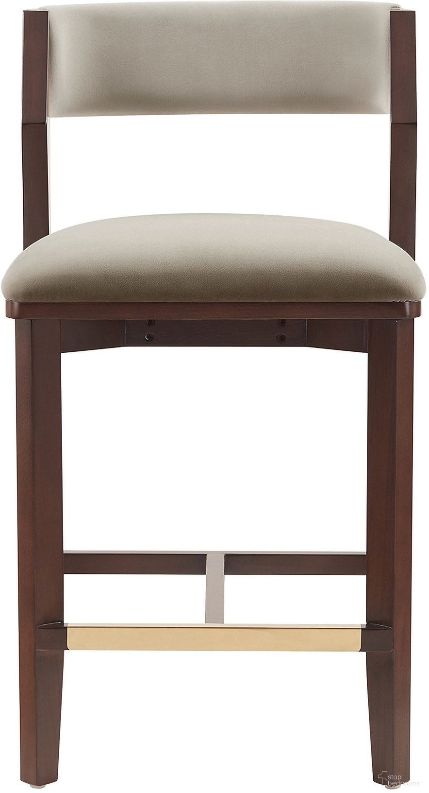 The appearance of Patricia Counter Stool In Linen designed by Manhattan Comfort in the modern / contemporary interior design. This linen piece of furniture was selected by 1StopBedrooms from Patricia Collection to add a touch of cosiness and style into your home. Sku: CS023-LN. Material: Beech.