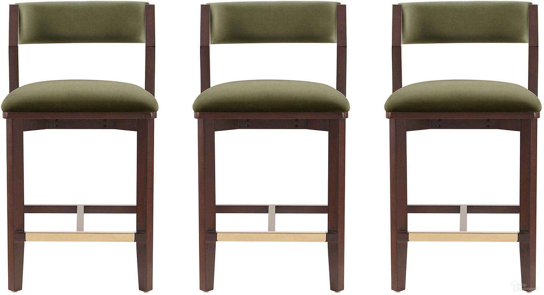 The appearance of Patricia Counter Stool Set of 3 In Turtle Green designed by Manhattan Comfort in the modern / contemporary interior design. This turtle green piece of furniture was selected by 1StopBedrooms from Patricia Collection to add a touch of cosiness and style into your home. Sku: CS023-GR;CS023-GR;CS023-GR. Material: Beech.
