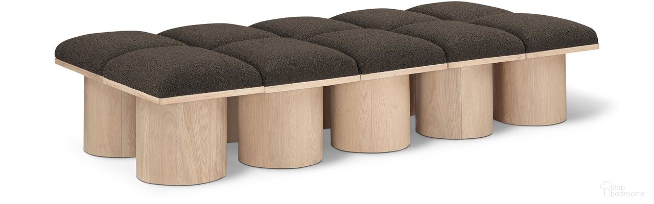 The appearance of Pavilion Boucle Fabric 10 Piece Bench In Brown designed by Meridian in the modern / contemporary interior design. This brown piece of furniture was selected by 1StopBedrooms from Pavilion Collection to add a touch of cosiness and style into your home. Sku: 465Brown-C;465Brown-C;465Brown-C;465Brown-C;465Brown-C;465Brown-C;465Brown-C;465Brown-C;465Brown-C;465Brown-C. Material: Plywood.