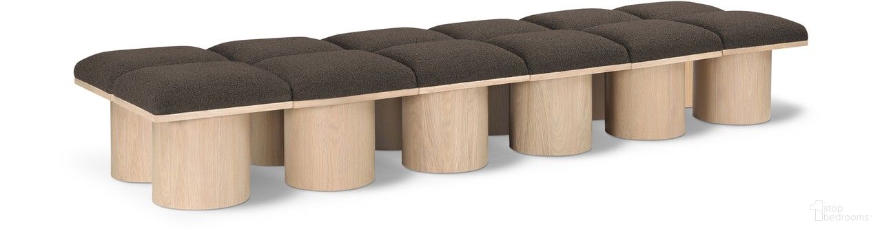 The appearance of Pavilion Boucle 2 Piece Fabric Bench In Brown designed by Meridian in the modern / contemporary interior design. This brown piece of furniture  was selected by 1StopBedrooms from Pavilion Collection to add a touch of cosiness and style into your home. Sku: 465Brown-C;465Brown-C;465Brown-C;465Brown-C;465Brown-C;465Brown-C;465Brown-C;465Brown-C;465Brown-C;465Brown-C;465Brown-C;465Brown-C. Material: Plywood.