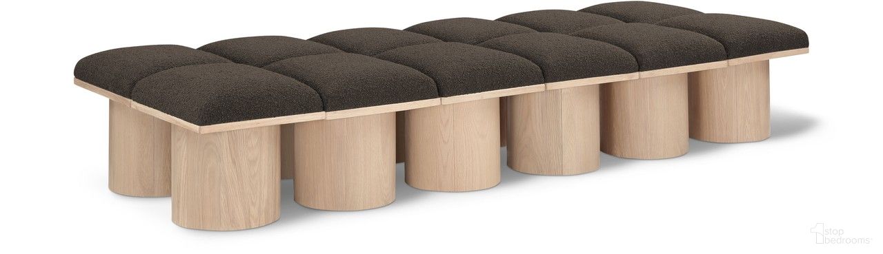 The appearance of Pavilion Boucle 2 Piece Fabric Bench In Brown designed by Meridian in the modern / contemporary interior design. This brown piece of furniture  was selected by 1StopBedrooms from Pavilion Collection to add a touch of cosiness and style into your home. Sku: 465Brown-C;465Brown-C;465Brown-C;465Brown-C;465Brown-C;465Brown-C;465Brown-C;465Brown-C;465Brown-C;465Brown-C;465Brown-C;465Brown-C. Material: Plywood.