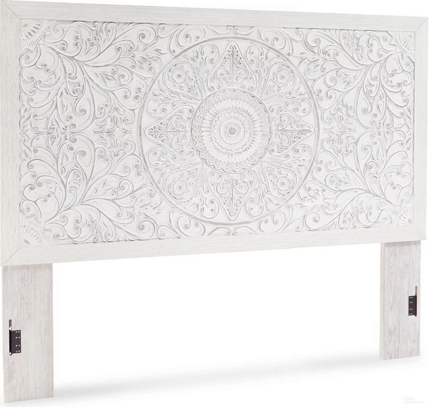 Paxberry Whitewash Queen Panel Headboard Only