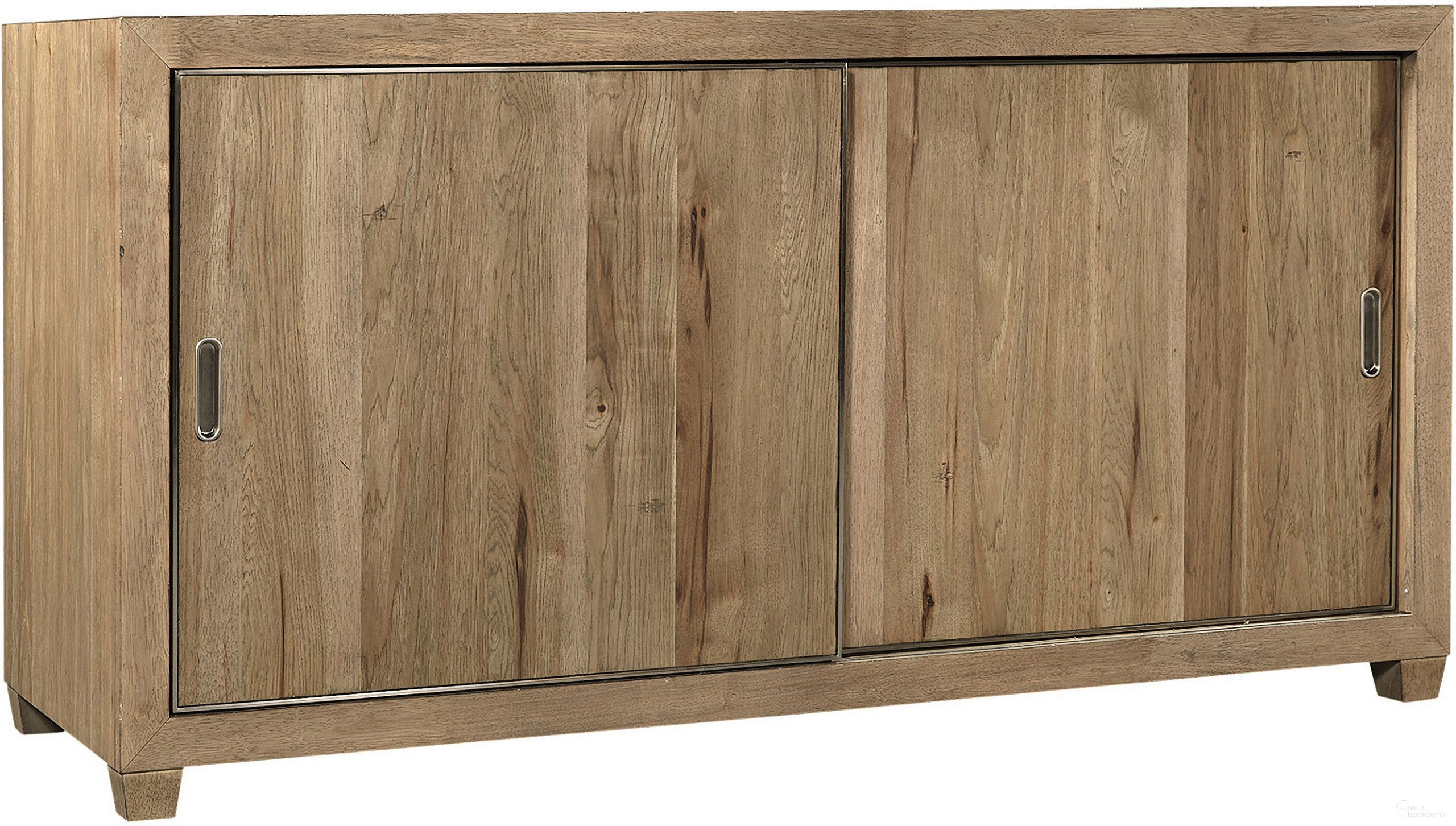 The appearance of Paxton Credenza/Console In Light Brown designed by Aspenhome in the modern / contemporary interior design. This light brown piece of furniture  was selected by 1StopBedrooms from Paxton Collection to add a touch of cosiness and style into your home. Sku: I262-316. Material: Wood.