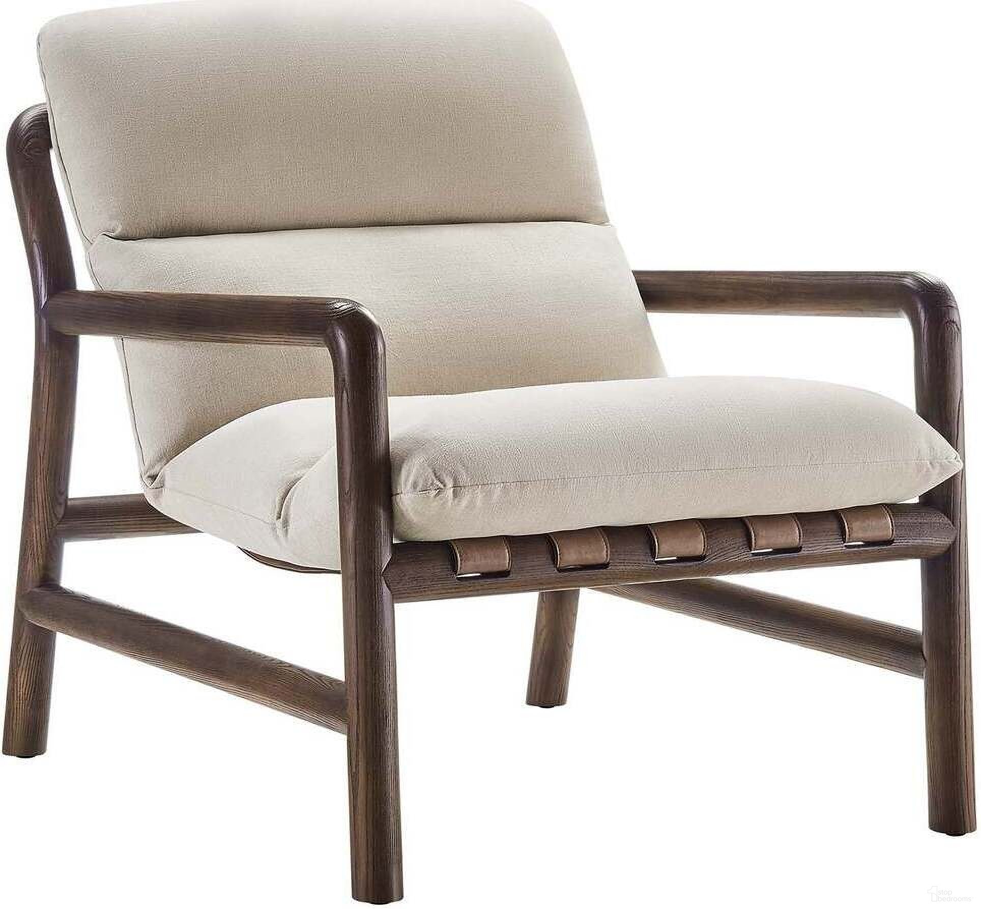 The appearance of Paxton Wood Sling Chair In Dune designed by Modway in the modern / contemporary interior design. This dune piece of furniture was selected by 1StopBedrooms from Paxton Collection to add a touch of cosiness and style into your home. Sku: EEI-6766-DUN-WAL. Material: Wood.