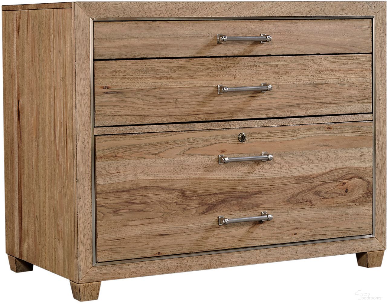 The appearance of Paxton Workstation/Combo File In Light Brown designed by Aspenhome in the modern / contemporary interior design. This light brown piece of furniture  was selected by 1StopBedrooms from Paxton Collection to add a touch of cosiness and style into your home. Sku: I262-378. Material: Wood.