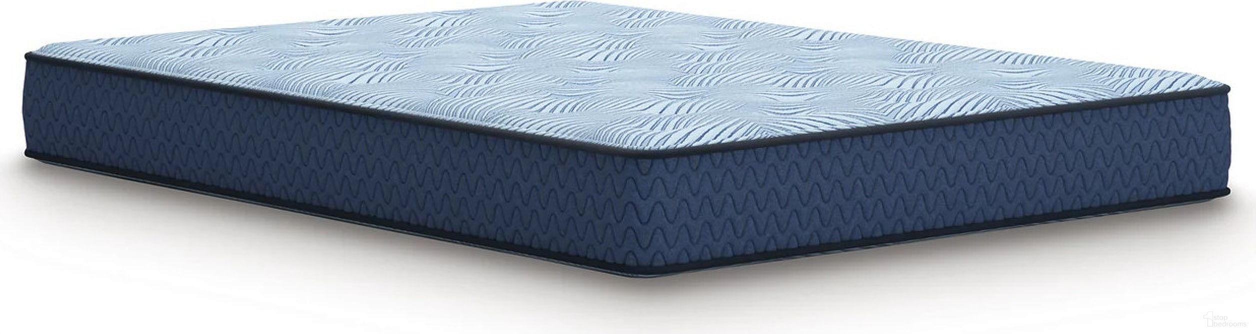 The appearance of Peak 2.0 10 Hybrid Queen Mattress In Light Blue designed by Signature Design by Ashley in the traditional interior design. This light blue piece of furniture was selected by 1StopBedrooms from Peak 2.0 10 Hybrid Collection to add a touch of cosiness and style into your home. Sku: M20231. Material: Fabric. Bed Size: Queen. Mattress Size: Queen. Comfort Level: Medium. Mattress Top: Memory Foam Top. Mattress Type: Hybrid. Mattress Thickness: 10". Comfort Level: Medium.