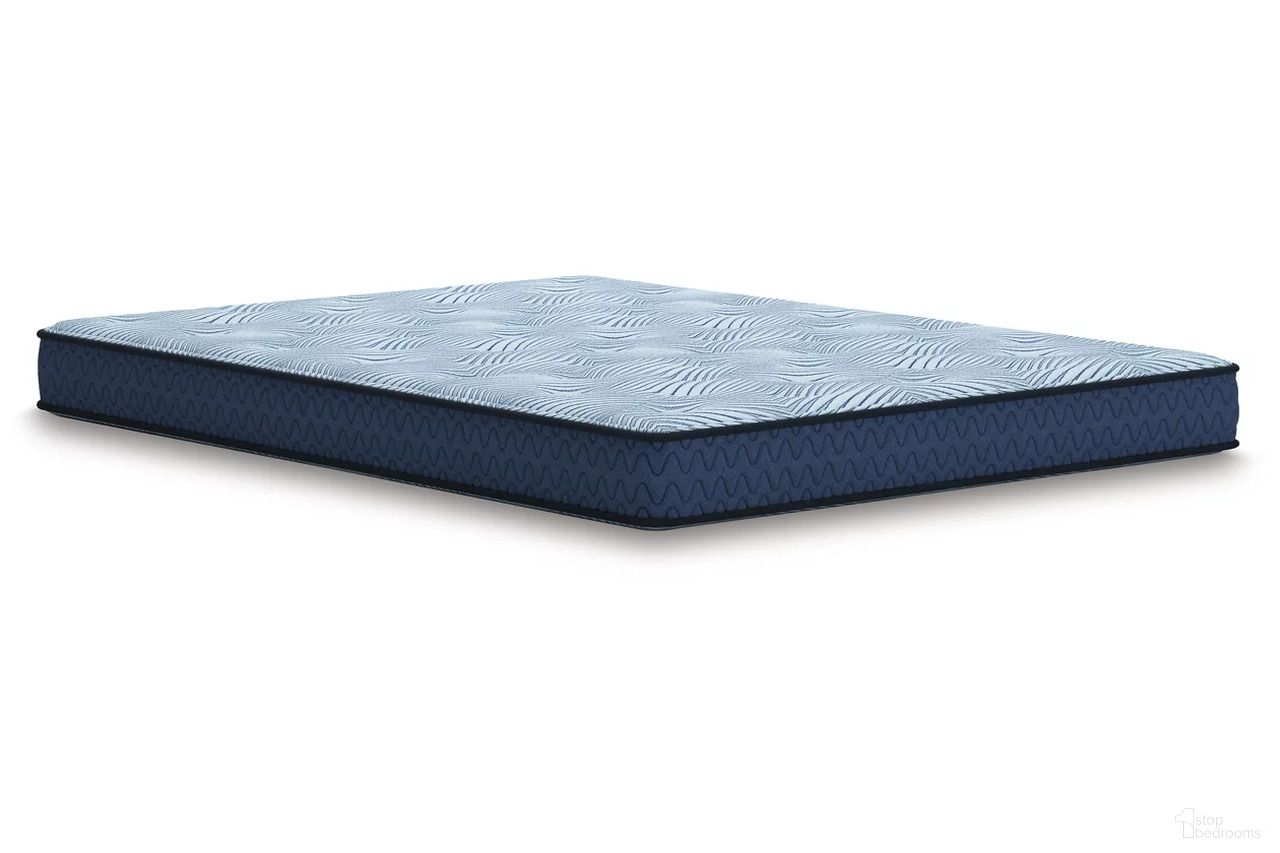 The appearance of Peak 2.0 Bonnell Twin Mattress In Light Blue designed by Signature Design by Ashley in the traditional interior design. This light blue piece of furniture was selected by 1StopBedrooms from Peak 2.0 Bonnell Collection to add a touch of cosiness and style into your home. Sku: M20111. Material: Fabric. Bed Size: Twin. Mattress Size: Twin. Comfort Level: Medium. Mattress Top: Memory Foam Top. Mattress Type: Memory Foam. Mattress Thickness: 8". Comfort Level: Medium.