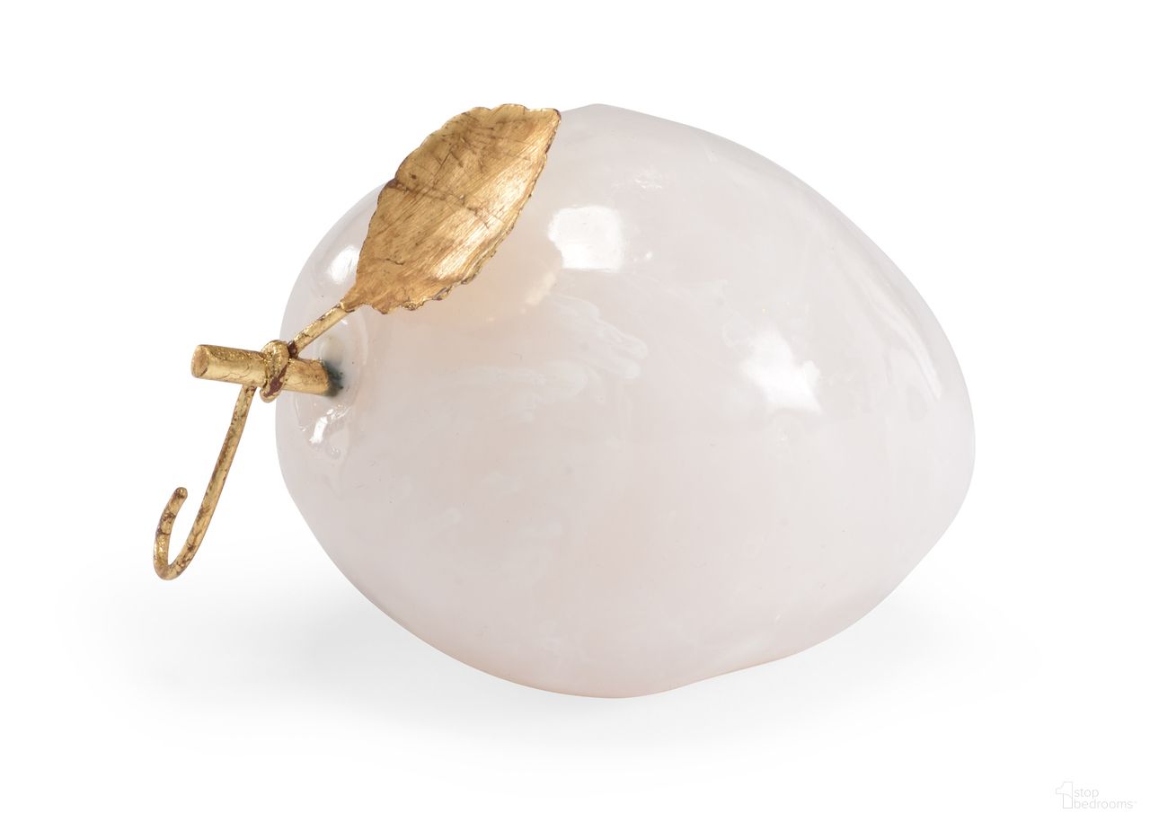 The appearance of Pear In Cream and Gold designed by Chelsea House in the modern / contemporary interior design. This cream/gold piece of furniture was selected by 1StopBedrooms from Elizabeth Wicker Collection to add a touch of cosiness and style into your home. Sku: 382960. Material: Composite.