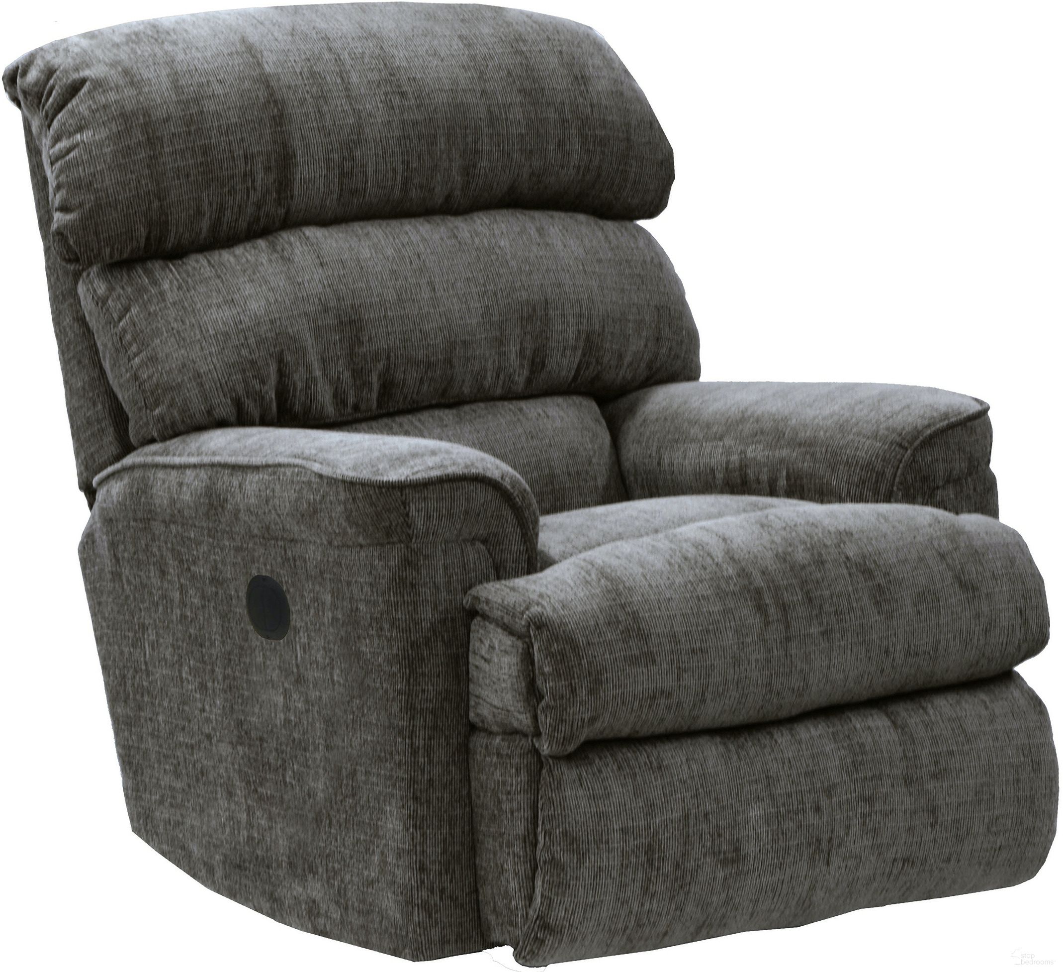 The appearance of Pearson Charcoal Power Recliner designed by Catnapper in the transitional interior design. This gray piece of furniture was selected by 1StopBedrooms from Pearson Collection to add a touch of cosiness and style into your home. Sku: 647394179328. Material: Polyester.