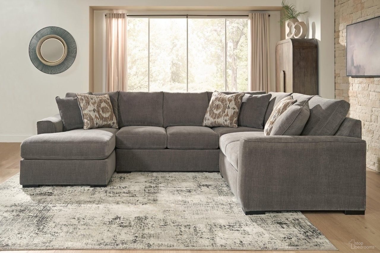 Pearson Pike 3-Piece LAF Sectional In Espresso