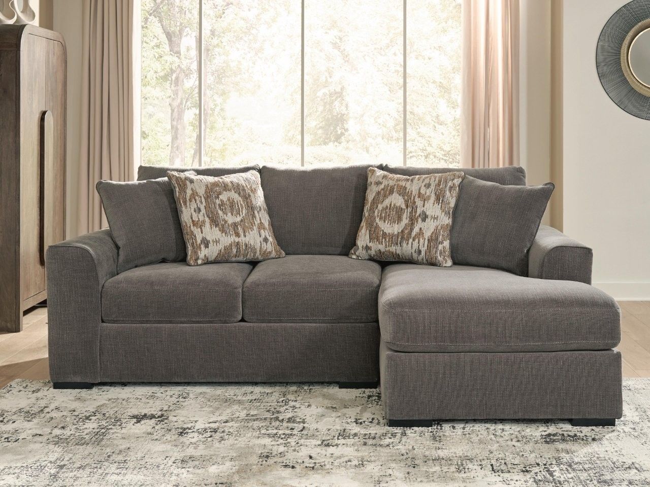 Pearson Pike RAF 2-Piece Sectional Sofa Chaise In Espresso