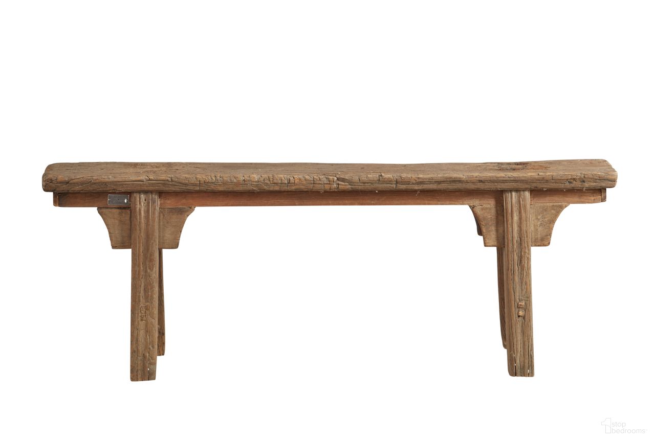 The appearance of Peasant Bench designed by Furniture Classics in the rustic / southwestern interior design. This piece of furniture was selected by 1StopBedrooms from Peasant Collection to add a touch of cosiness and style into your home. Sku: 70008. Material: Wood.
