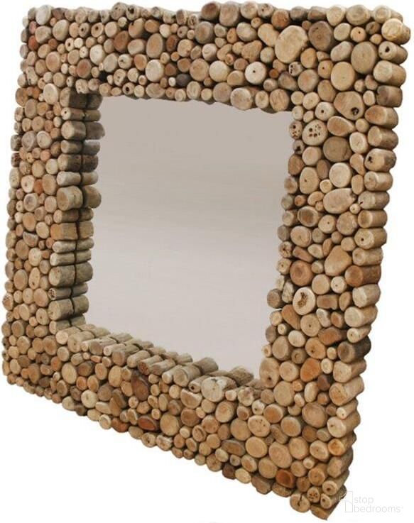 The appearance of Pebble Driftwood Mirror designed by Bellini Modern Living in the modern / contemporary interior design. This pebble piece of furniture  was selected by 1StopBedrooms from  to add a touch of cosiness and style into your home. Sku: Pebble M.