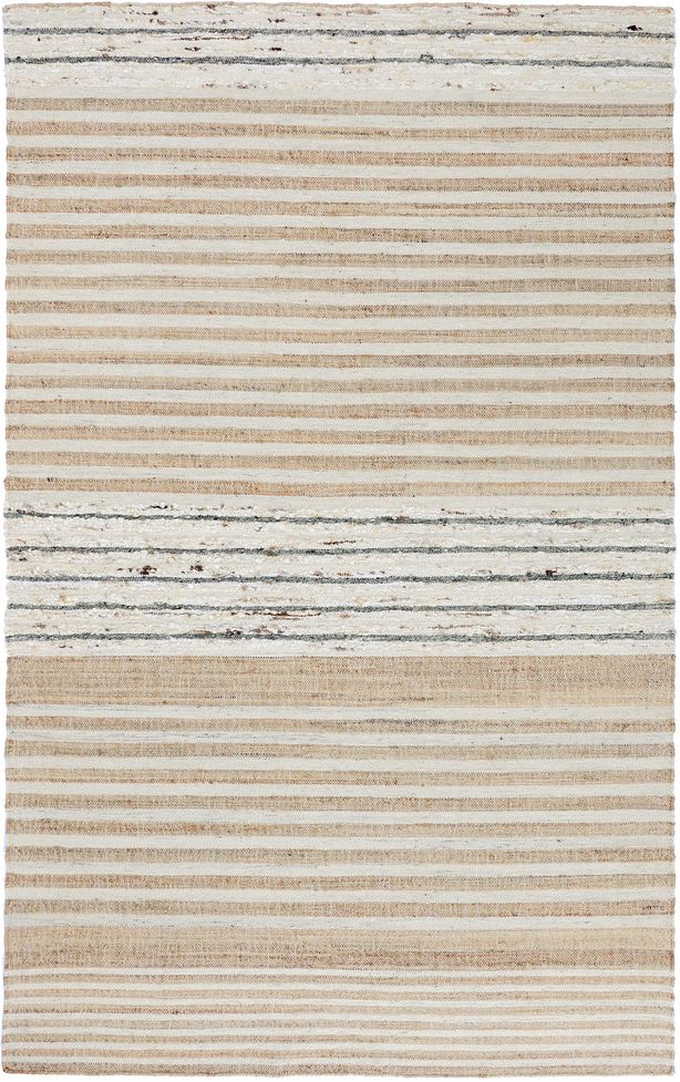 Pego Stripe 5x8 Rug In Natural Multi