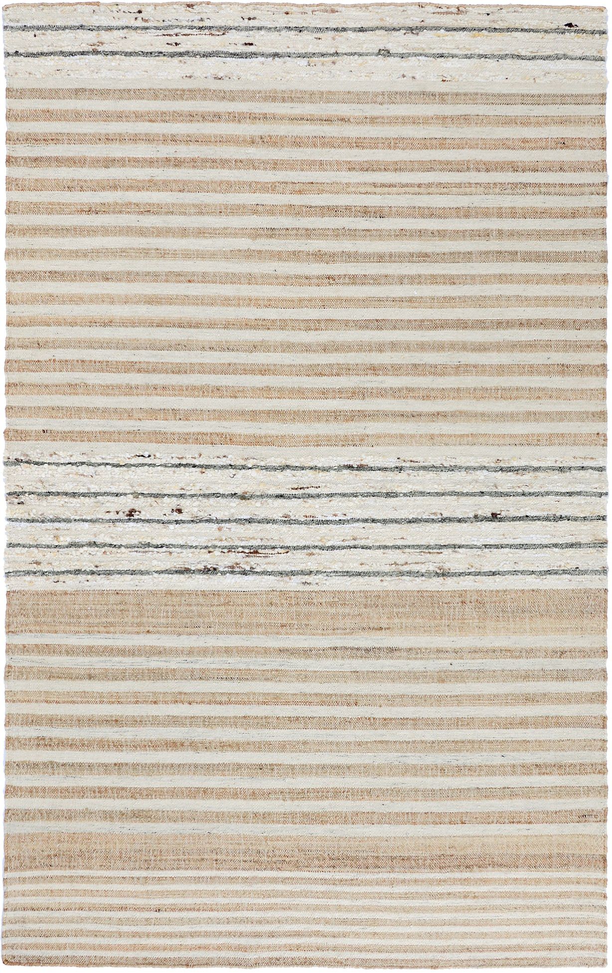 Pego Stripe 9x12 Rug In Natural Multi