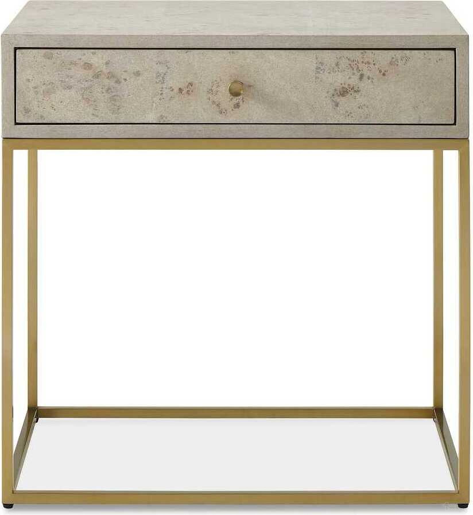 The appearance of Pembrook Light Washed Side Table In Brass designed by Uttermost in the modern / contemporary interior design. This brass piece of furniture  was selected by 1StopBedrooms from Pembrook Collection to add a touch of cosiness and style into your home. Sku: 50174. Material: MDF.