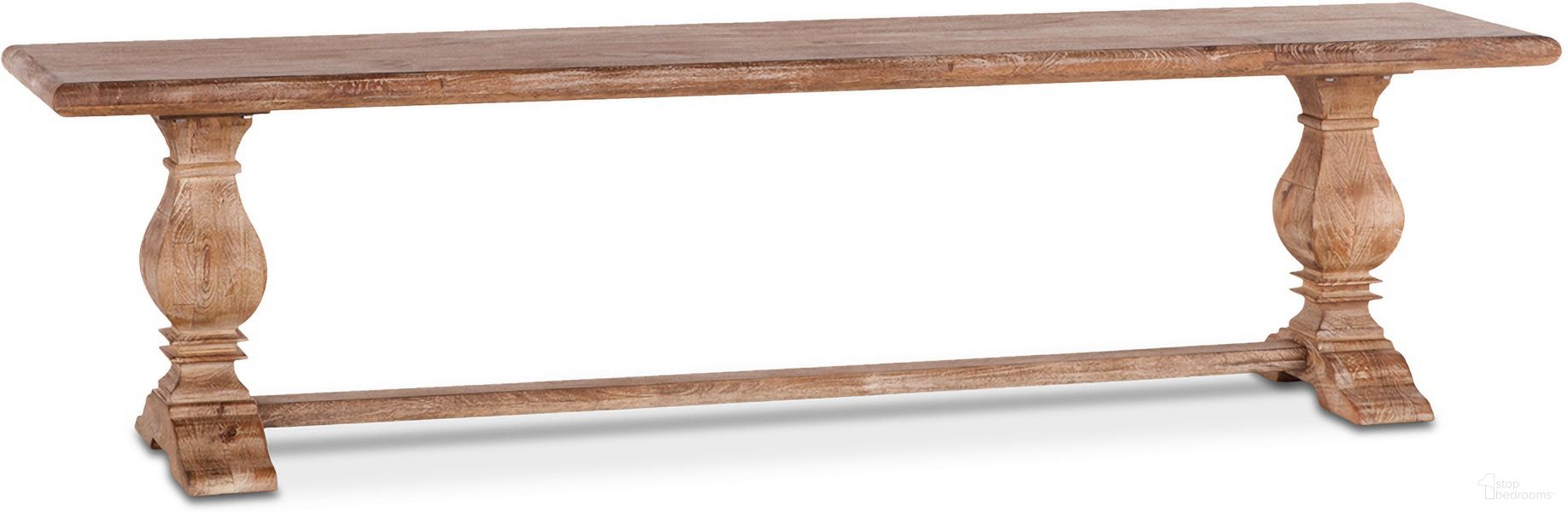 The appearance of Pengrove 72 Inch Dining Bench In Antique Oak designed by Home Trends and Design in the coastal interior design. This antique oak piece of furniture  was selected by 1StopBedrooms from Pengrove Collection to add a touch of cosiness and style into your home. Sku: ZWPGBN72. Material: Mango Wood.