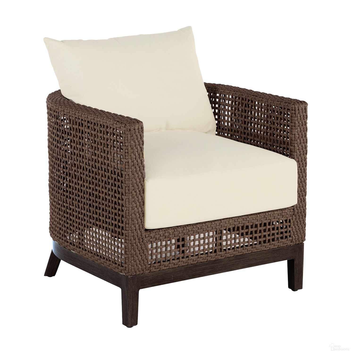 The appearance of Peninsula Barrel Chair In Cabana Stripe Fossil designed by Summer Classics in the traditional interior design. This cabana stripe fossil piece of furniture was selected by 1StopBedrooms from Peninsula Collection to add a touch of cosiness and style into your home. Sku: 421217+C616P439N. Material: Aluminum.