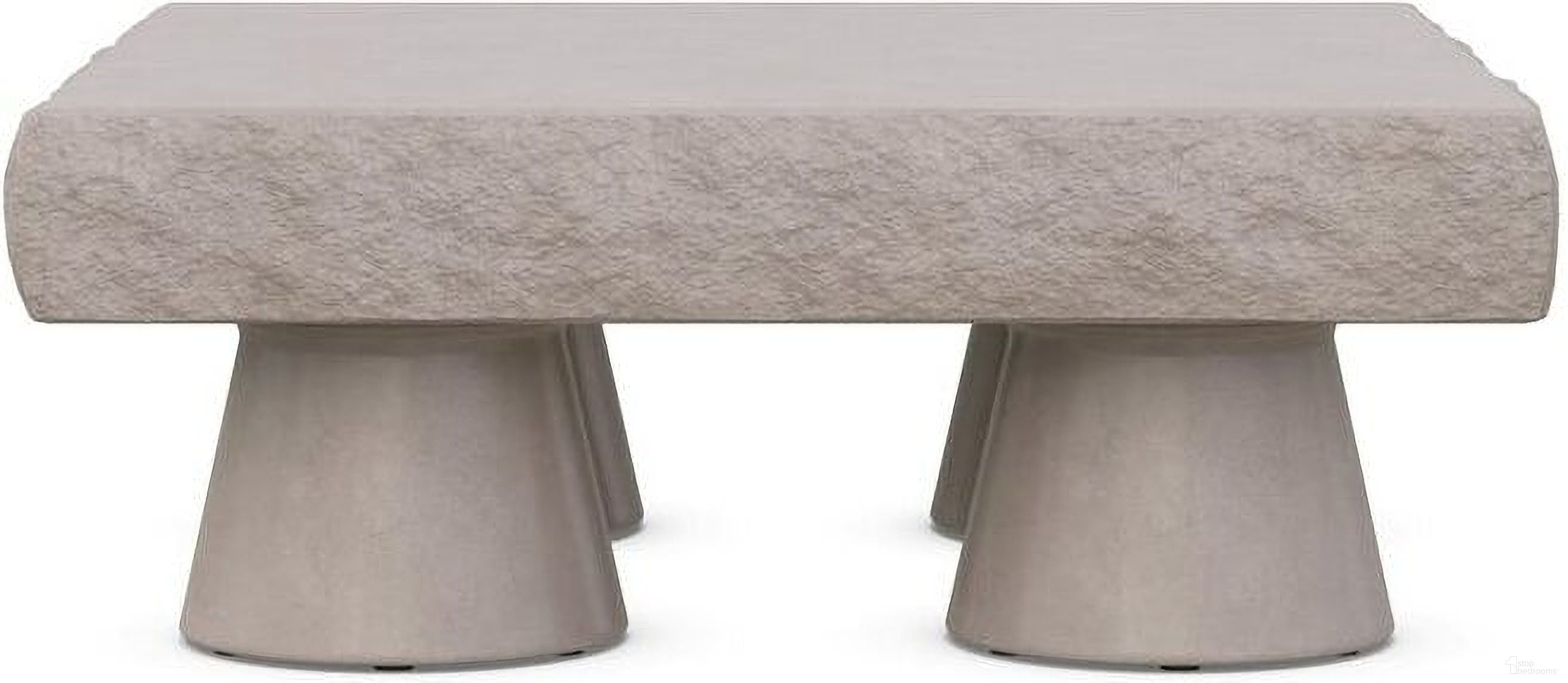 The appearance of Pensacola Coffee Table In Oat designed by Azzurro Living in the coastal interior design. This oat piece of furniture was selected by 1StopBedrooms from Pensacola Collection to add a touch of cosiness and style into your home. Sku: PSC-C13CT. Material: Concrete.