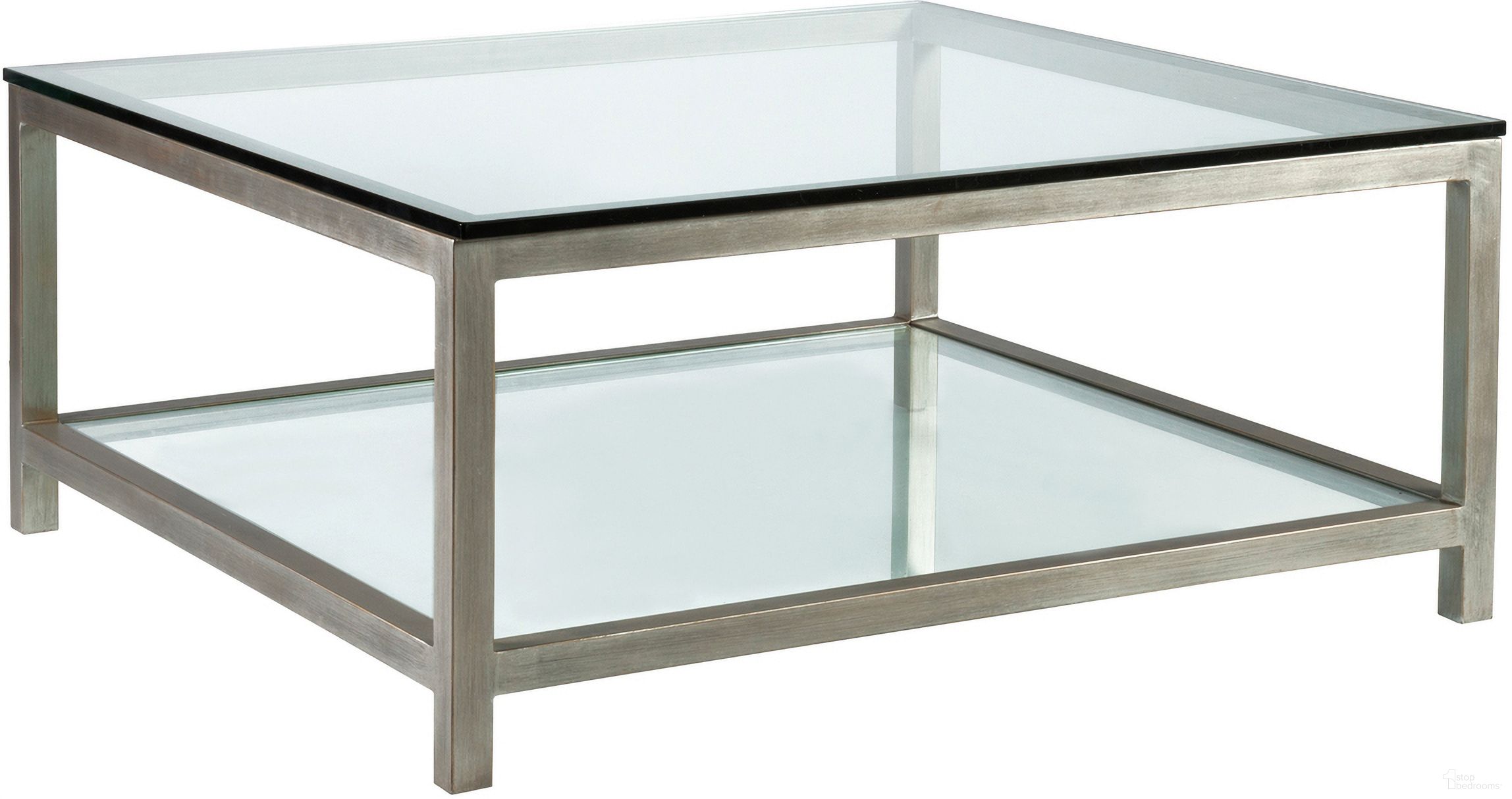 The appearance of Metal Designs Per Se Square Cocktail Table In Argento designed by Artistica Home in the transitional interior design. This argento piece of furniture was selected by 1StopBedrooms from Metal Designs Collection to add a touch of cosiness and style into your home. Sku: 2013-947-46. Material: Metal.