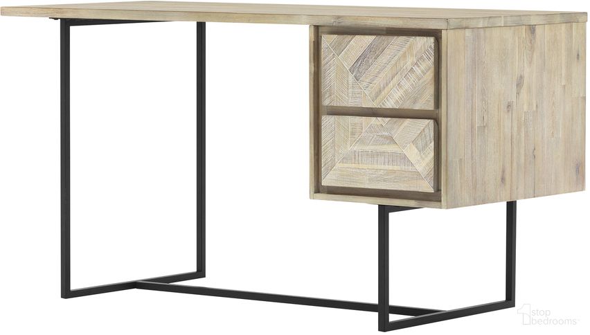 The appearance of Peridot 2 Drawer Desk In Natural Acacia Wood designed by Armen Living in the modern / contemporary interior design. This natural piece of furniture was selected by 1StopBedrooms from Peridot Collection to add a touch of cosiness and style into your home. Sku: LCPEDENAT. Material: Wood.