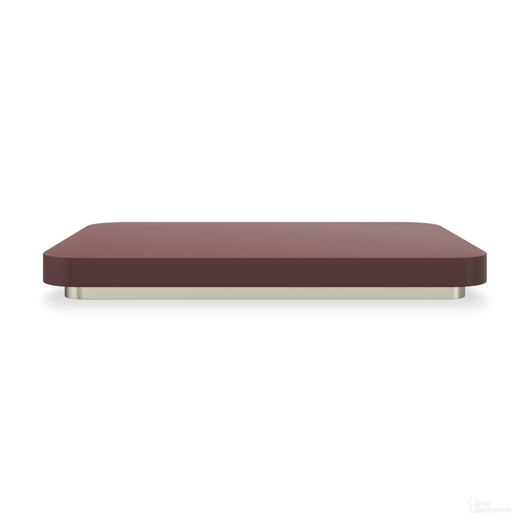 The appearance of Periphery Cocktail Square Accent Tray In Red designed by Caracole in the modern / contemporary interior design. This red piece of furniture was selected by 1StopBedrooms from Periphery Collection to add a touch of cosiness and style into your home. Sku: CLA-024-428. Material: Wood.