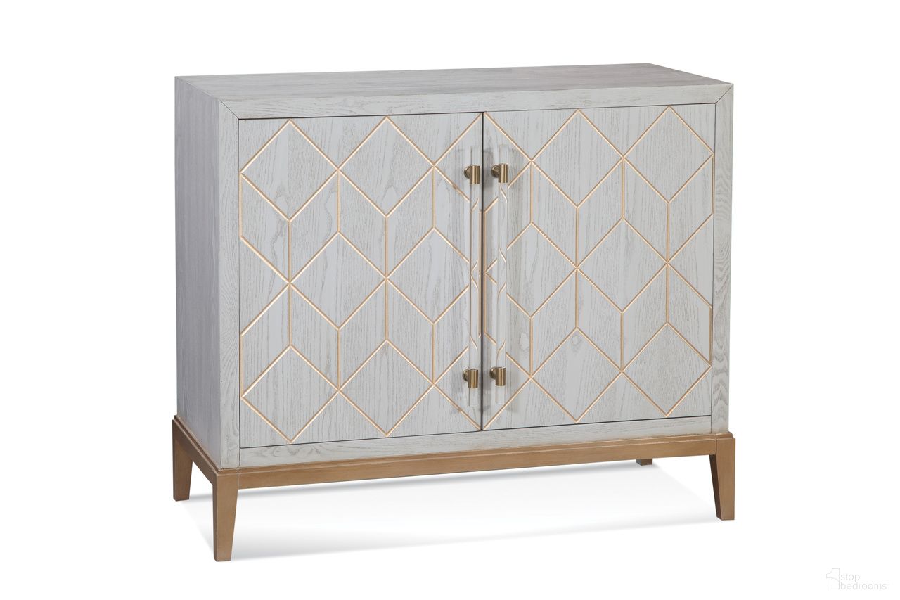 The appearance of Perrine Wood Bar Cabinet In Gray designed by Bassett Mirror Company in the modern / contemporary interior design. This gray piece of furniture was selected by 1StopBedrooms from Perrine Collection to add a touch of cosiness and style into your home. Sku: A2430. Material: Ash Veneer.