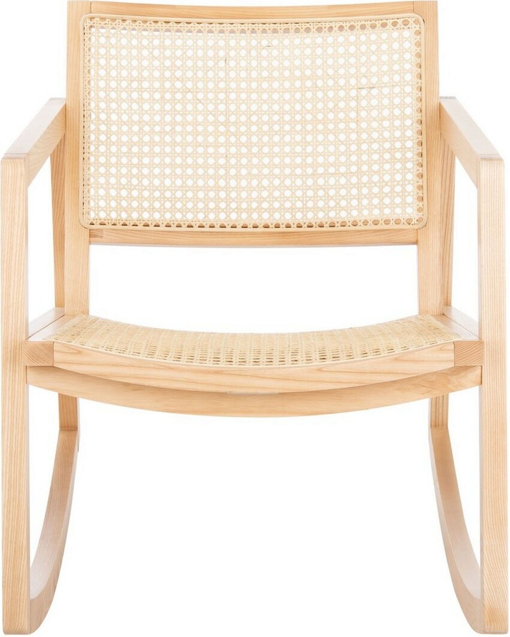 The appearance of Perth Rattan Rocking Chair In Natural designed by Safavieh Couture in the modern / contemporary interior design. This natural piece of furniture was selected by 1StopBedrooms from Perth Collection to add a touch of cosiness and style into your home. Sku: SFV4103B. Material: Rattan.
