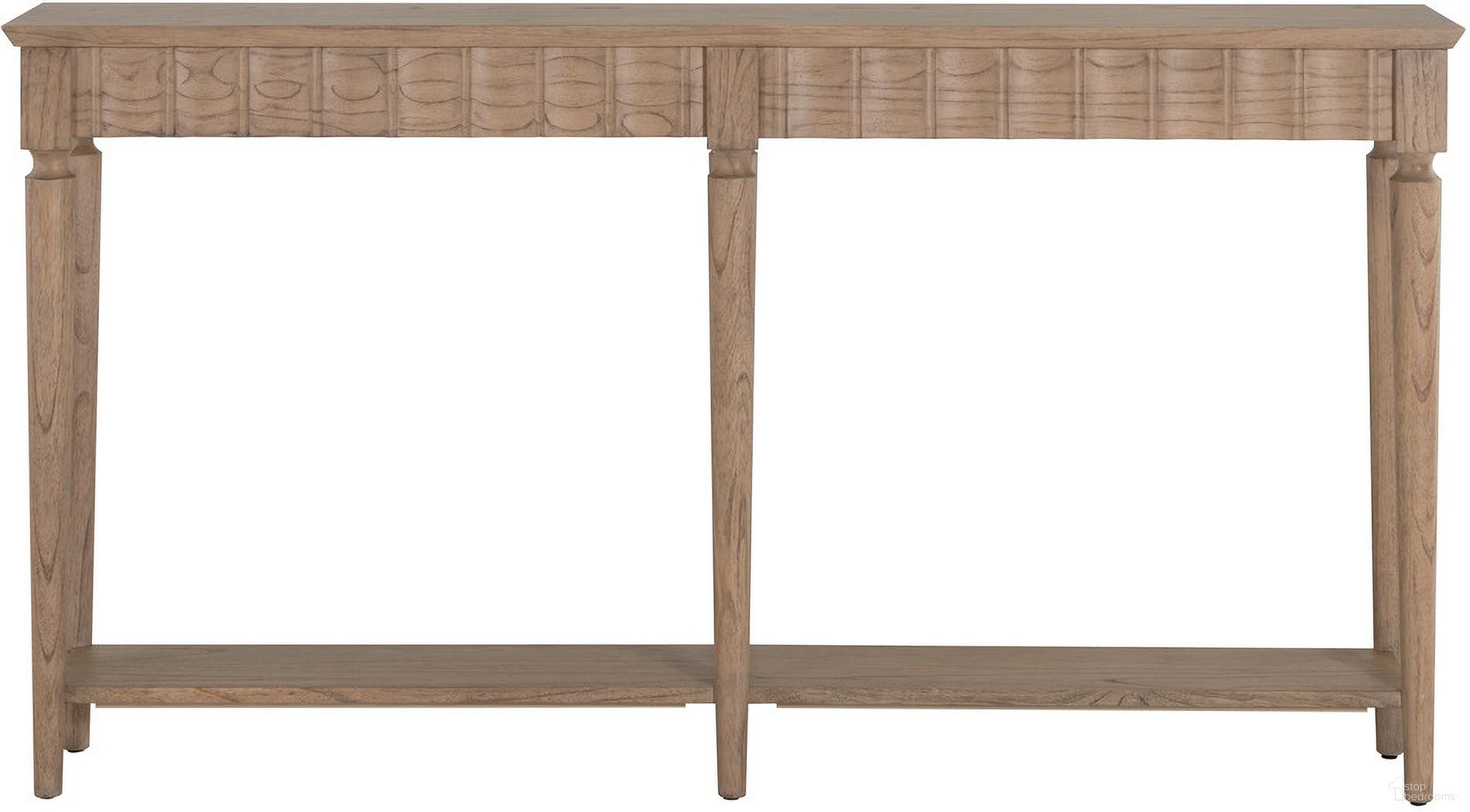 The appearance of Peterson Long Console In Brown designed by Gabby in the transitional interior design. This brown piece of furniture  was selected by 1StopBedrooms from Peterson Collection to add a touch of cosiness and style into your home. Sku: SCH-175619. Material: Mindi Veneer.