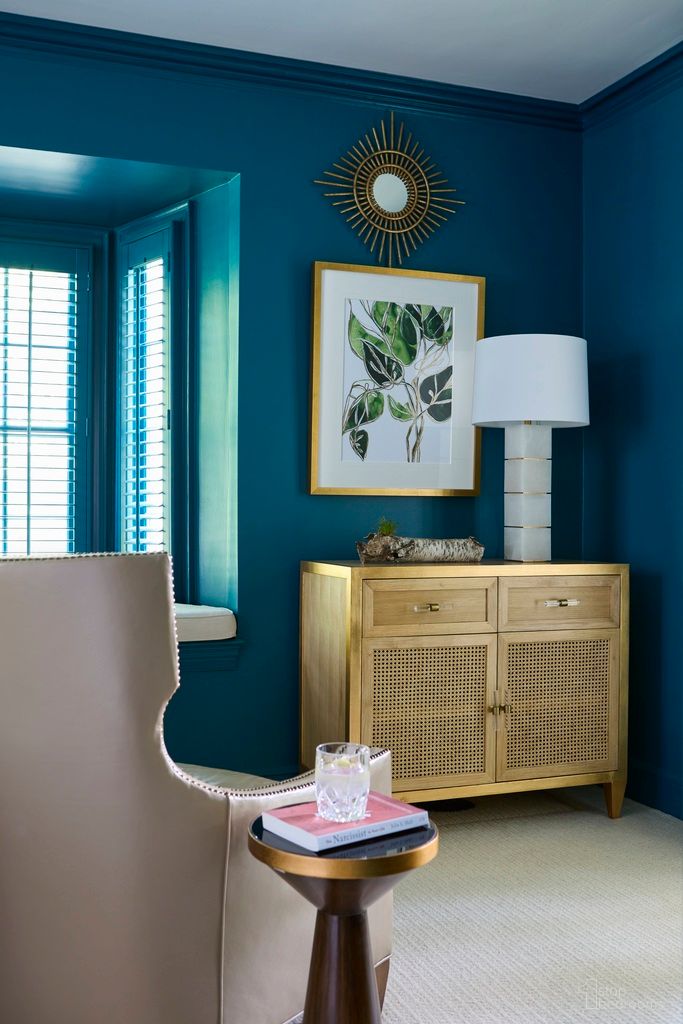 The appearance of Petite Caned Buffet In Brown and Gold designed by Chelsea House in the modern / contemporary interior design. This brown/gold piece of furniture was selected by 1StopBedrooms from Kristi Nelson Collection to add a touch of cosiness and style into your home. Sku: 385431. Material: Wood.