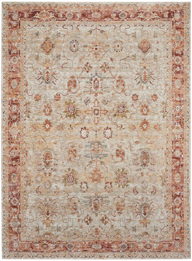 Petra Persian 9'3" x 12'7" Indoor Rug In Ivory